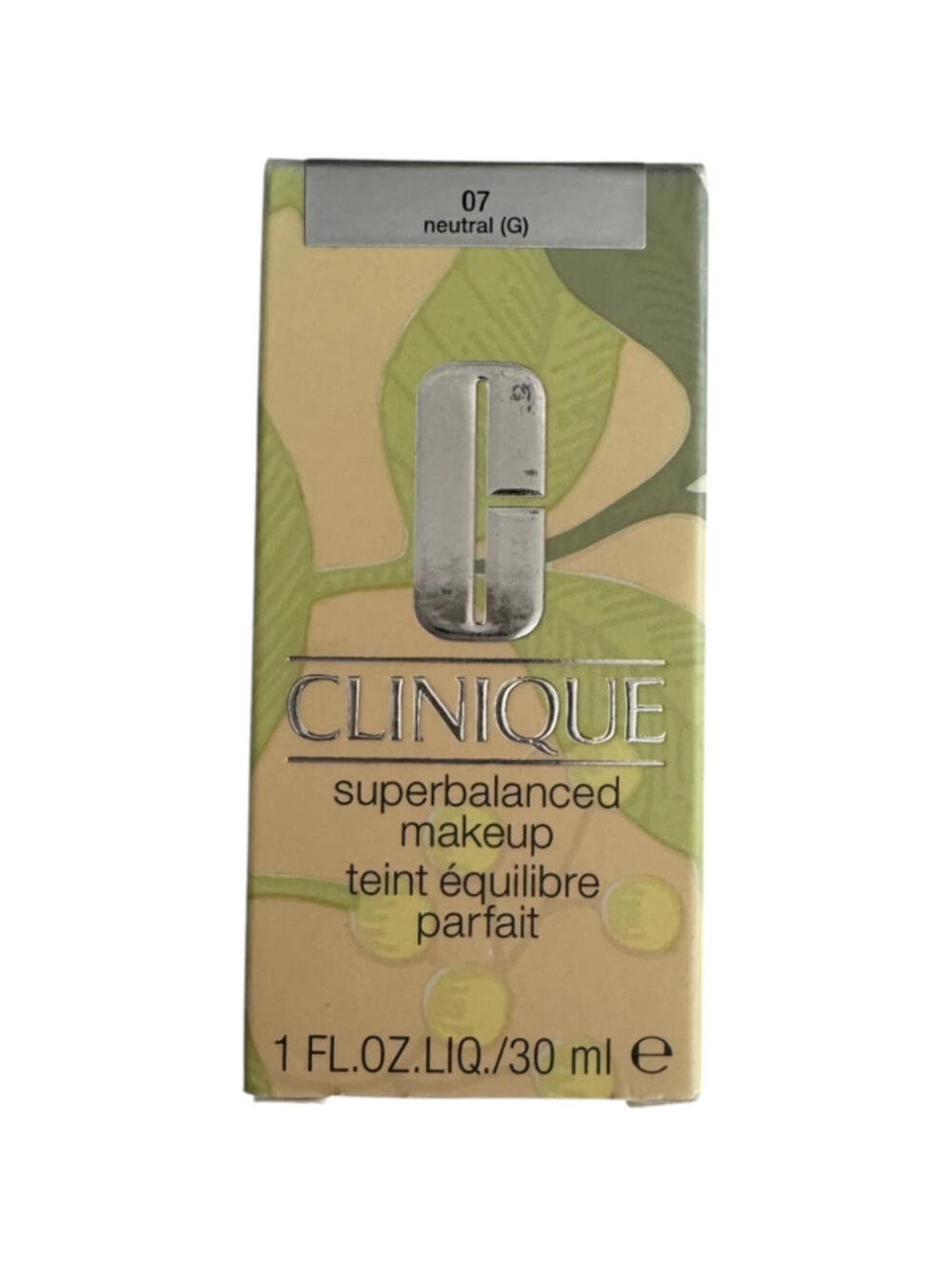 Clinique Superbalanced Makeup Foundation 07 Neutral G 1oz 30ml